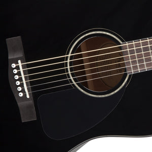Fender CD-60 Dreadnought V3 Acoustic Guitar w/case, Walnut FB, Black