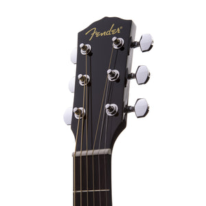 Fender CD-60 Dreadnought V3 Acoustic Guitar w/case, Walnut FB, Black