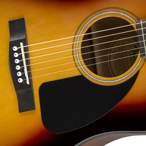 Fender CD-60 Dreadnought V3 Acoustic Guitar w/case, Walnut FB, Sunburst