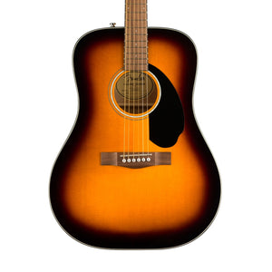Fender FSR CD-60S Exotic Flame Maple Dreadnought Acoustic Guitar, Sunburst