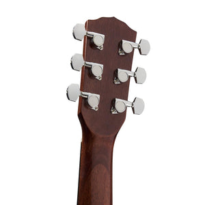 Fender CD-60SCE Dreadnought Left-Handed Acoustic Guitar, Walnut FB, Natural