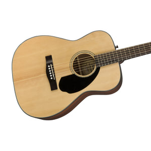 Fender CC-60S Concert Acoustic Guitar, Walnut FB, Natural