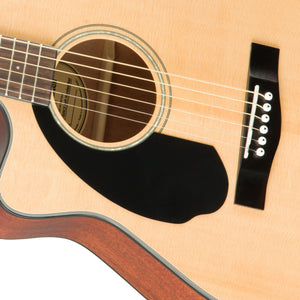 Fender CC-60SCE Concert Left-Handed Acoustic Guitar, Walnut FB, Natural