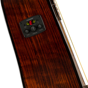 Fender CD-140SCE Dreadnought Acoustic Guitar w/Case, Walnut FB, Sunburst