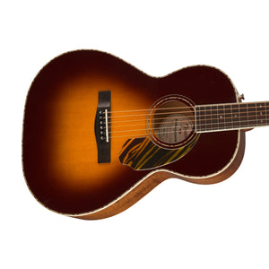 Fender PS-220E Parlour Electro Acoustic Guitar, 3 Colour Vintage Sunburst