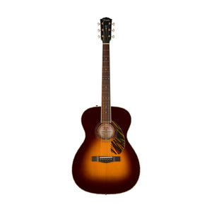 Fender PO-220E Orchestra Electro Acoustic Guitar, 3 Colour Vintage Sunburst