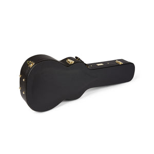 Fender PO-220E Orchestra Electro Acoustic Guitar, Aged Cognac Burst