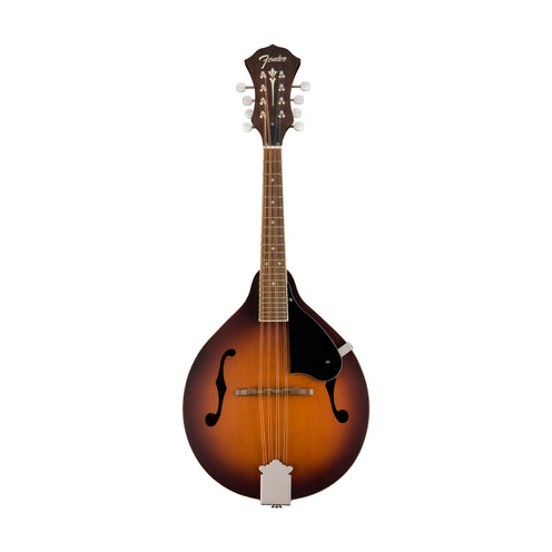 Fender PM-180E Mandolin, Walnut FB, Aged Cognac Burst