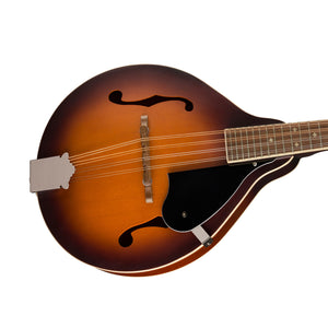 Fender PM-180E Mandolin, Walnut FB, Aged Cognac Burst