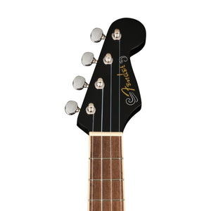 Fender Avalon Tenor Ukulele, Walnut FB, Black
