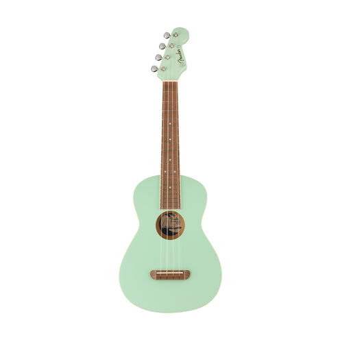 Fender Avalon Tenor Ukulele, Walnut FB, Surf Green (B-Stock)