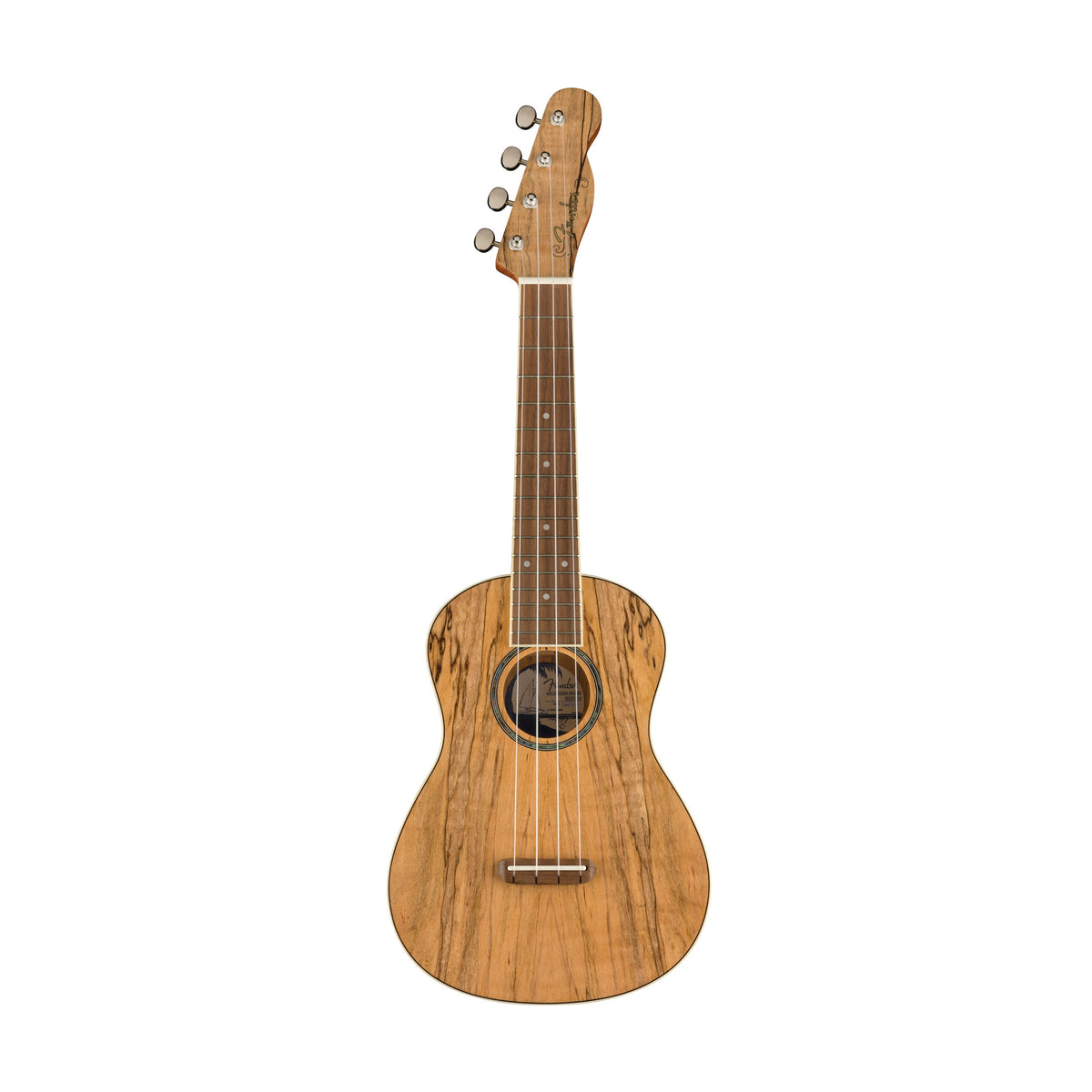 Fender ウクレレ しきつめ Fullerton Tele Uke, Walnut Fingerboard 