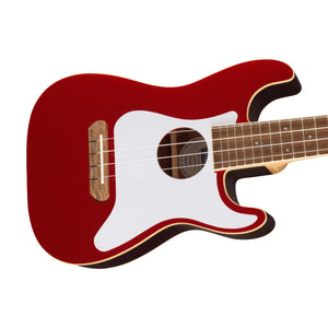 Fender Fullerton Stratocaster Ukulele, Candy Apple Red
