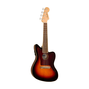 Fender Fullerton Jazzmaster Ukulele, 3-Tone Sunburst