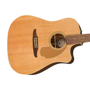 Fender Redondo Player Dreadnought Acoustic Guitar, Walnut FB, Natural