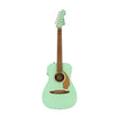 Fender FSR California Malibu Player Small-Bodied Acoustic Guitar, Walnut FB, Surf Green
