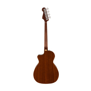 Fender Kingman Acoustic Bass Guitar w/Bag, Walnut FB, Shaded Edge Burst
