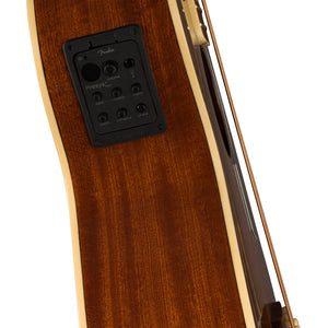 Fender Kingman Acoustic Bass Guitar w/Bag, Walnut FB, Shaded Edge Burst