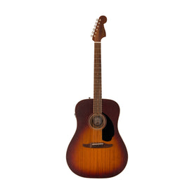Fender Redondo Special Acoustic Guitar w/Bag, PF FB, Mahogany Top/Honey Sunburst