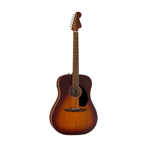 Fender Redondo Special Acoustic Guitar w/Bag, PF FB, Mahogany Top/Honey Sunburst