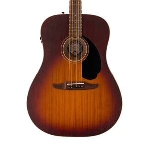 Fender Redondo Special Acoustic Guitar w/Bag, PF FB, Mahogany Top/Honey Sunburst