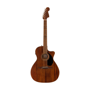 Fender Newporter Special Acoustic Guitar w/Bag, PF FB, Mahogany Top/Natural