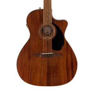 Fender Newporter Special Acoustic Guitar w/Bag, PF FB, Mahogany Top/Natural