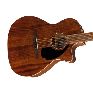Fender Newporter Special Acoustic Guitar w/Bag, PF FB, Mahogany Top/Natural