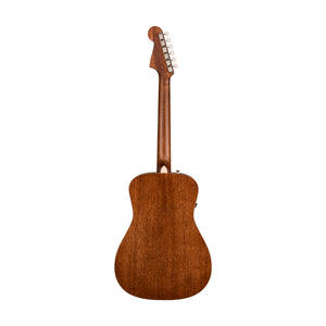 Fender California Malibu Classic Acoustic-Electric Guitar w/Bag, PF FB, Aged Cherry Burst