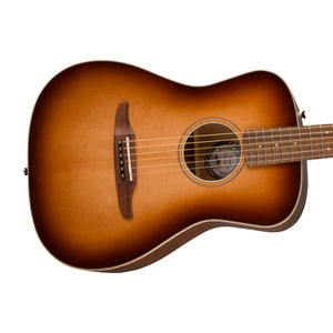 Fender California Malibu Classic Acoustic-Electric Guitar w/Bag, PF FB, Aged Cherry Burst