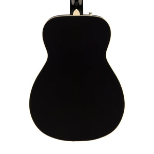 Fender Malibu Vintage Acoustic Guitar w/Case, Black