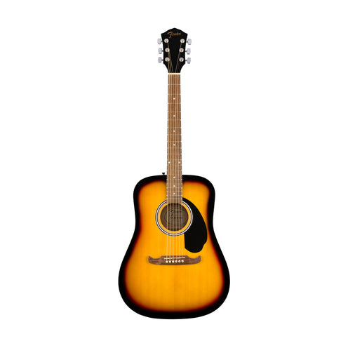 Fender FA-125 Dreadnought Acoustic Guitar, Walnut FB, Sunburst