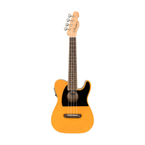 Fender Fullerton Telecaster Ukulele, Walnut FB, Butterscotch Blonde (B-Stock)