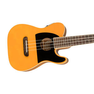 Fender Fullerton Telecaster Ukulele, Walnut FB, Butterscotch Blonde
