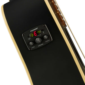 Fender Joe Strummer Campfire Acoustic Guitar, Walnut FB, Matte Black