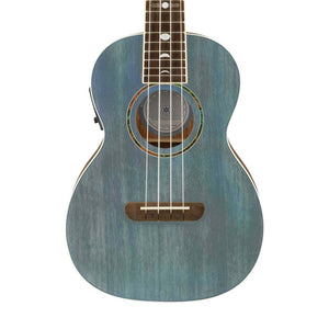 Fender Dhani Harrison Ukulele, Walnut FB, Turquoise