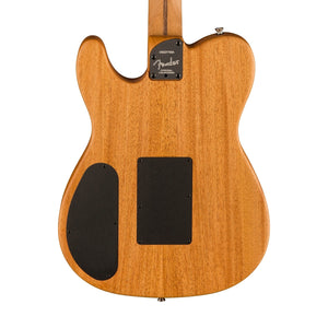 Fender American Acoustasonic Telecaster All Mahogany Guitar w/Bag, Ebony FB, Natural