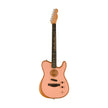 Fender FSR American Acoustasonic Telecaster Guitar w/Bag, Ebony FB, Shell Pink