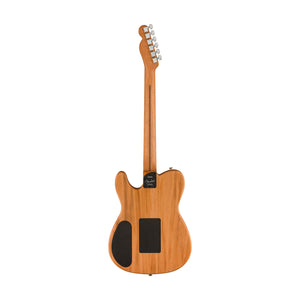 Fender American Acoustasonic Telecaster Acoustic Electric Guitar w/Bag, Ebony FB, Steel Blue