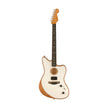 Fender American Acoustasonic Jazzmaster Acoustic Guitar w/bag, Ebony FB, Arctic White