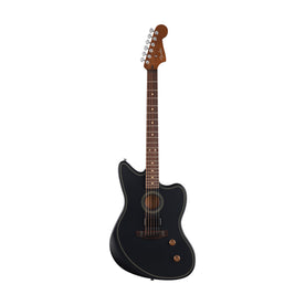 Fender Standard Acoustasonic Jazzmaster Guitar, RW FB, Black
