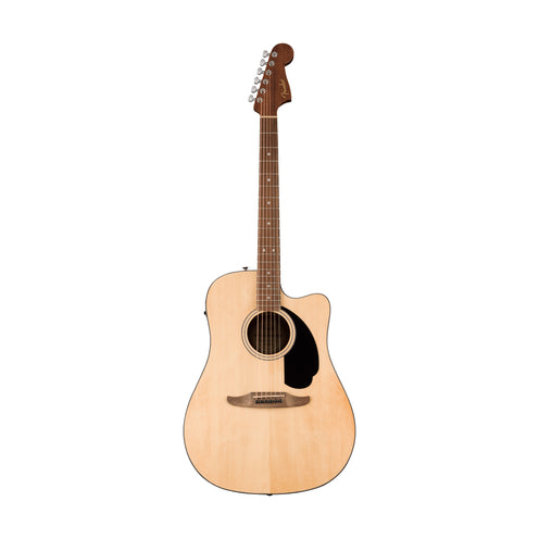 Fender California Standard Redondo CE Acoustic Guitar w/Black Pickguard, Natural