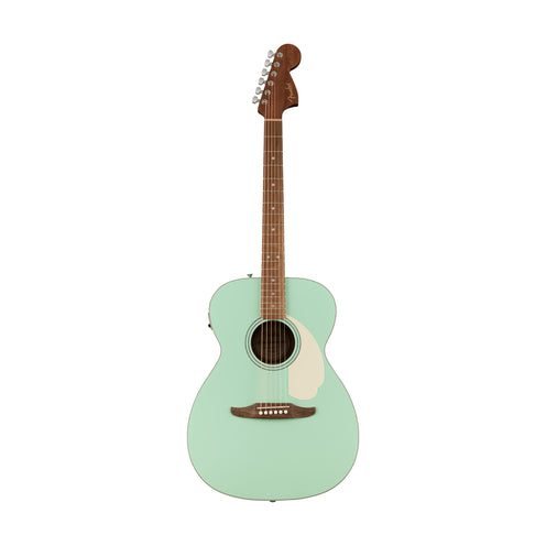 Fender California Standard Monterey E Spruce Top Acoustic Guitar w/Ivory Pickguard, Surf Green