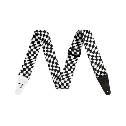 Fender Wavy Checkerboard Polyester Guitar Strap