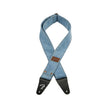 Fender X Wrangler Denim Guitar Straps, Light Indigo