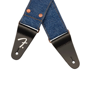 Fender X Wrangler Denim Guitar Straps, Indigo