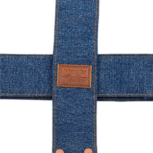 Fender X Wrangler Denim Guitar Straps, Indigo