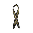 Fender Pasadena Woven Guitar Strap, Yellow Clover