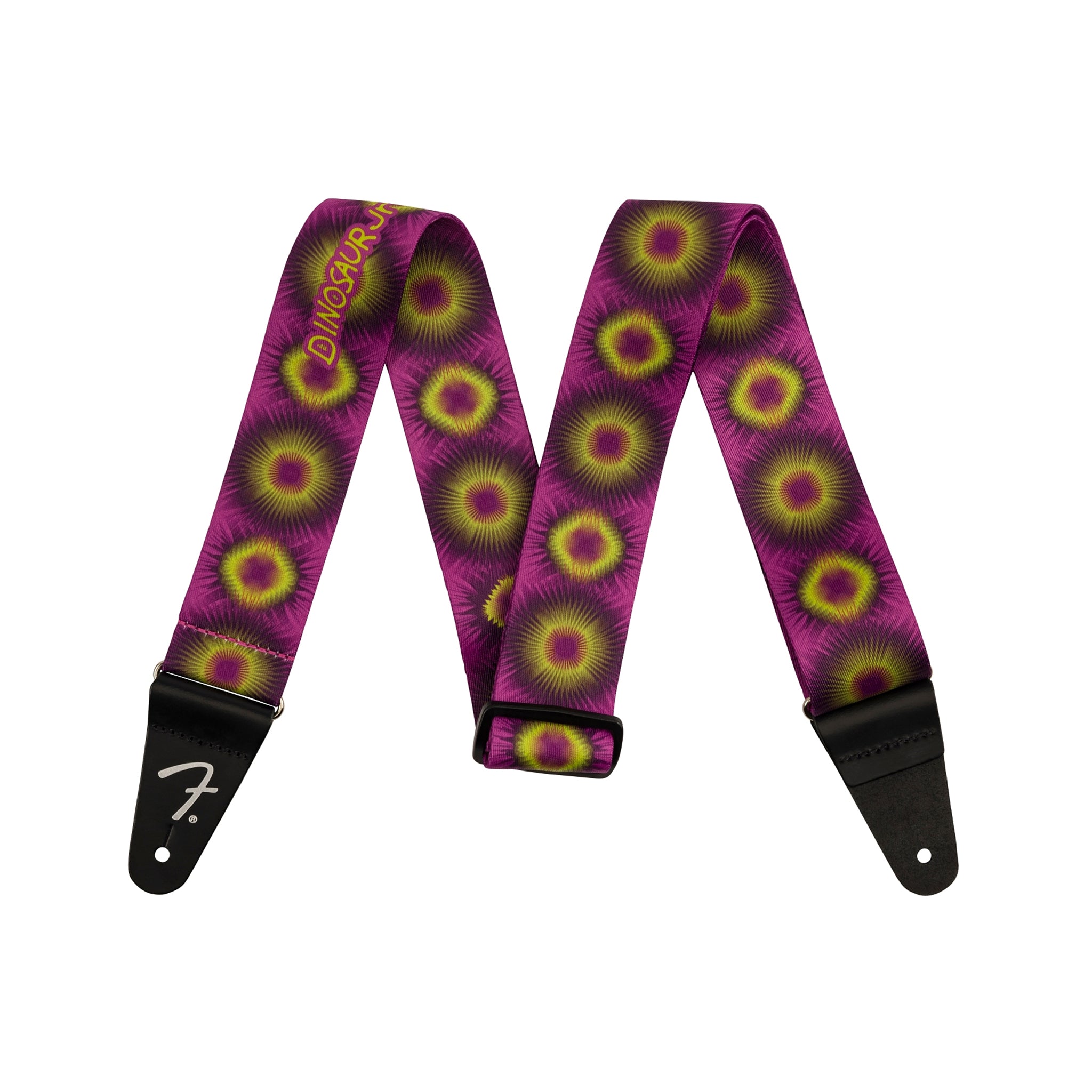 Fender J Mascis Guitar Strap, Yellow Burst