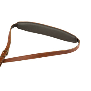 Fender Mustang Saddle Guitar Strap, Cognac